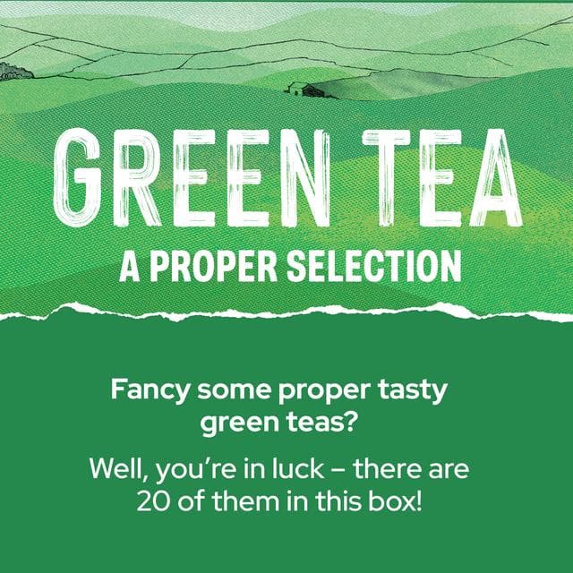 Yorkshire Tea 20 x Green Tea Selection Pack Enveloped Tea Bags - gallery image 4