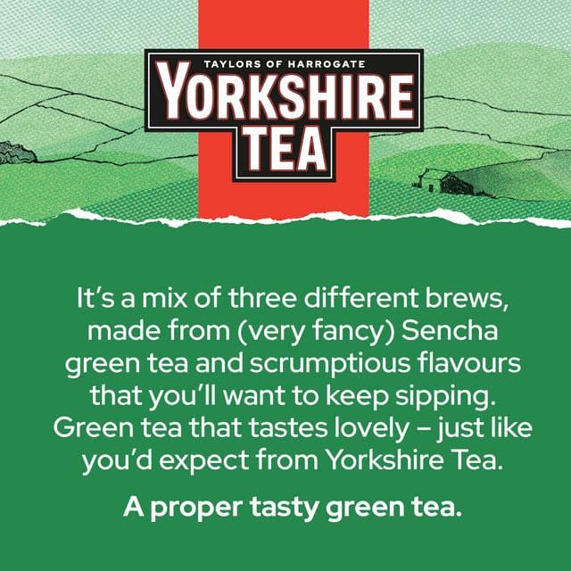 Yorkshire Tea 20 x Green Tea Selection Pack Enveloped Tea Bags - gallery image 5