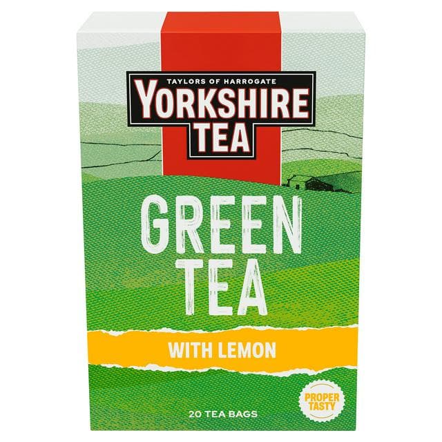 Yorkshire Tea 20 x Lemon Green Tea Bags - gallery image 1