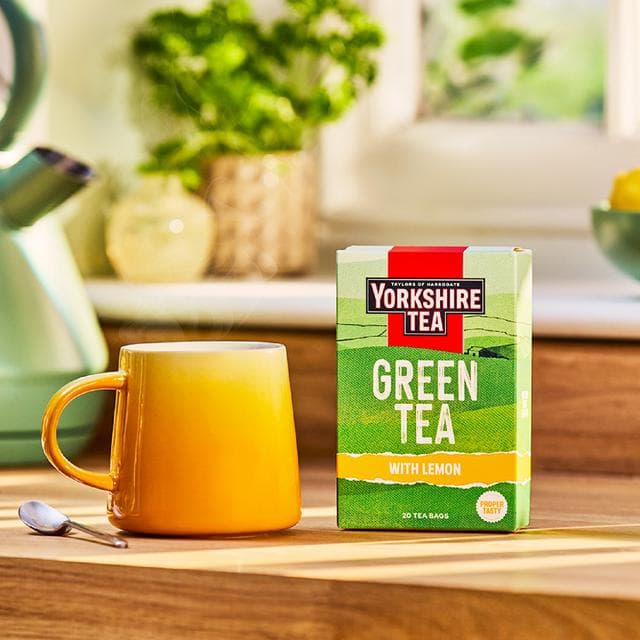Yorkshire Tea 20 x Lemon Green Tea Bags - gallery image 3