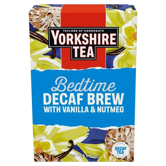Yorkshire Tea 20 x Bedtime Vanilla & Nutmeg Herbal Tea Bags - gallery image 1