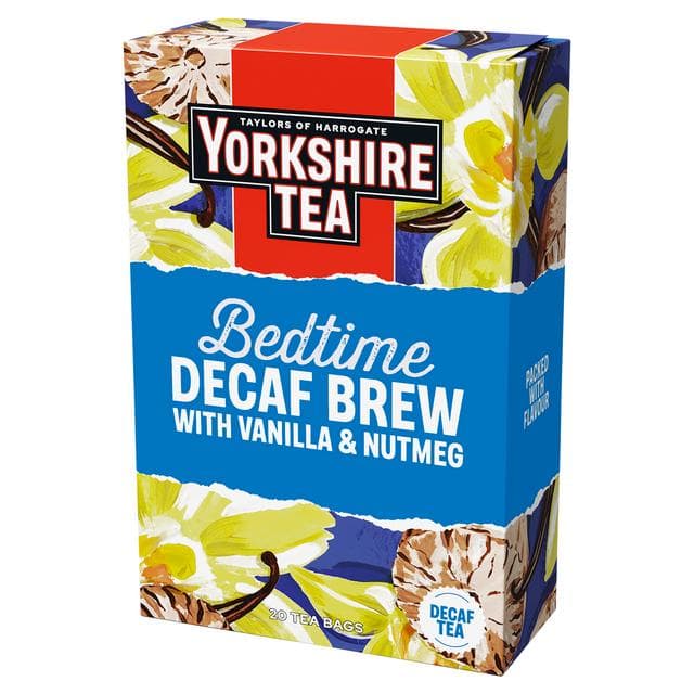 Yorkshire Tea 20 x Bedtime Vanilla & Nutmeg Herbal Tea Bags - gallery image 2
