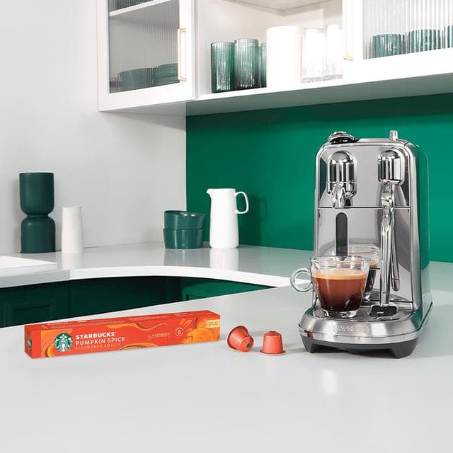 Starbucks 51g Pumpkin Spice Latte Flavoured Blonde Roast Coffee by Nespresso Coffee Pods, Limited Edition - gallery image 5