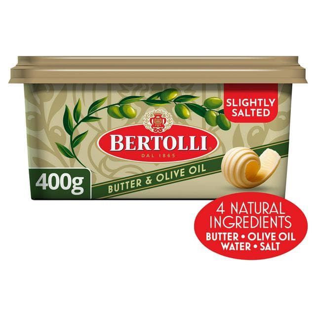 Bertolli 400g Butter & Olive Oil Spreadable - gallery image 1