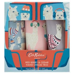Cath Kidston 3 x 30ml Red Berry & Cedar Trio Hand Cream
