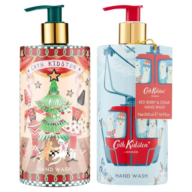 Cath Kidston 500ml London Red Berry & Cedar Hand Wash - gallery image 1