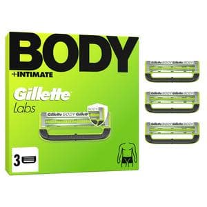 Gillette Labs Body Intimate Razor Blade Refill Cartridges
