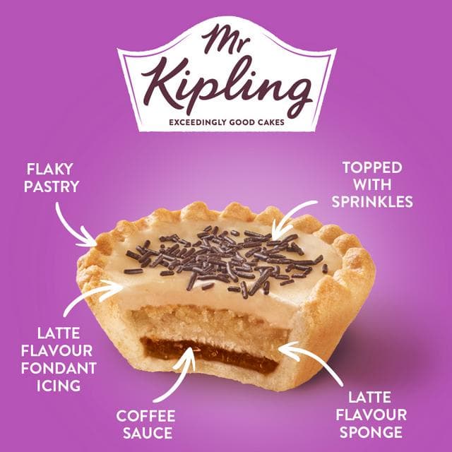 Mr Kipling 4 x Latte Tarts - gallery image 2