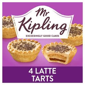 Mr Kipling 4 x Latte Tarts
