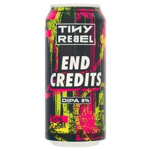 Tiny Rebel 440ml End Credits DIPA Beer Can