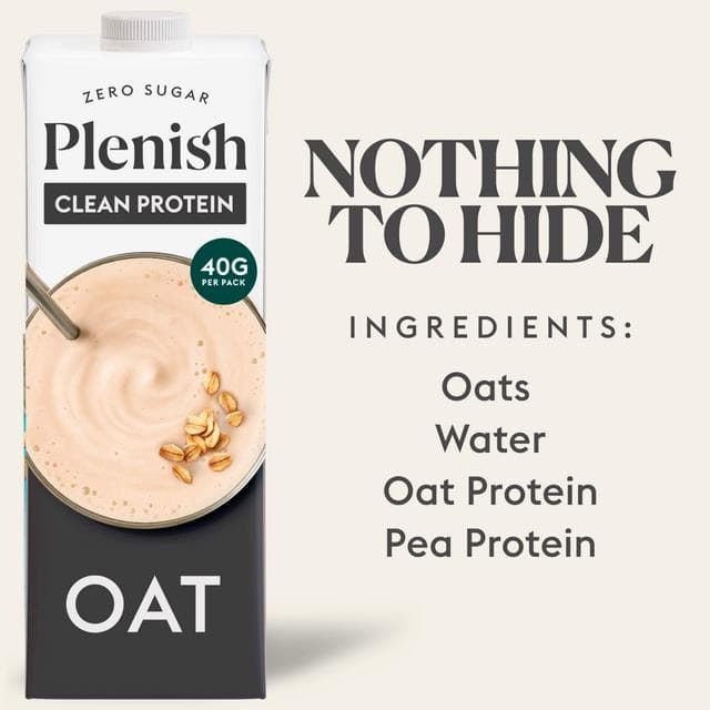 Plenish 1L Clean Protein Chilled Dairy Free Oat Drink - gallery image 2
