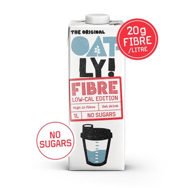 Oatly 1L Chilled Fibre Oat Drink, Low-Cal Edition - gallery image 3