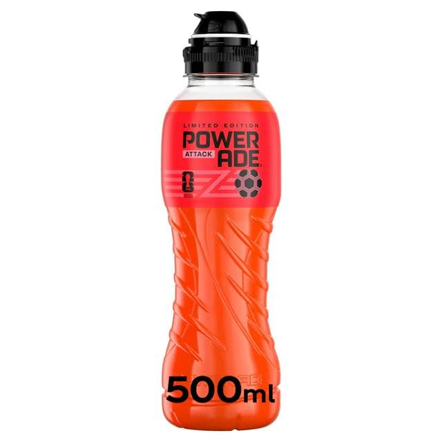 Powerade 500ml Attack Sports Drink Bottle - gallery image 1