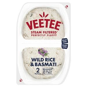 Veetee Perfectly Steam Filtered Wild Rice & Basmati