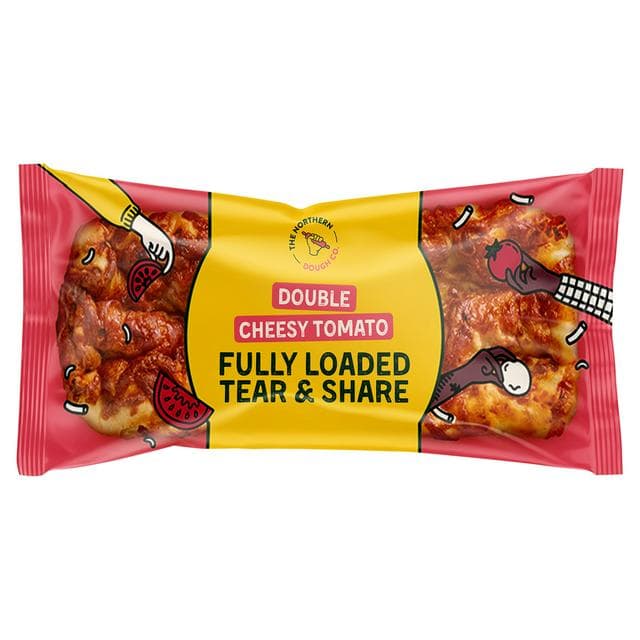 The Northern Dough Co. 245g Double Cheesy Tomato Fully Loaded Tear & Share Bread - gallery image 1