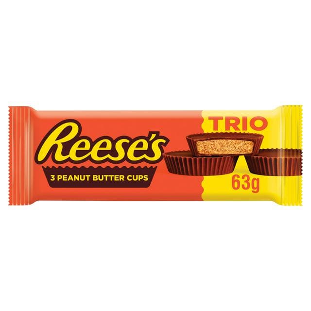 Reese's 3 x 21g Milk Chocolate & Peanut Butter Trio Cups - gallery image 1