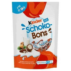 Kinder Schoko Bons 100g Milk & Hazelnut Chocolates Bag