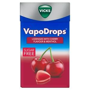 Vicks Vapodrops Cherry Menthol Sweets