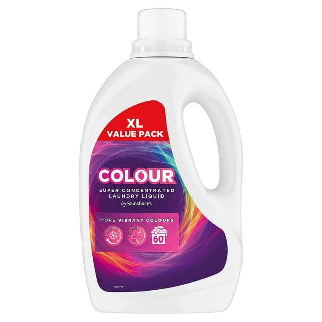Sainsbury's Colour Laundry Liquid 1.5L 60w - gallery image 1