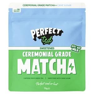 Perfect Ted 75g Sweetened Ceremonial Grade Matcha Herbal Tea