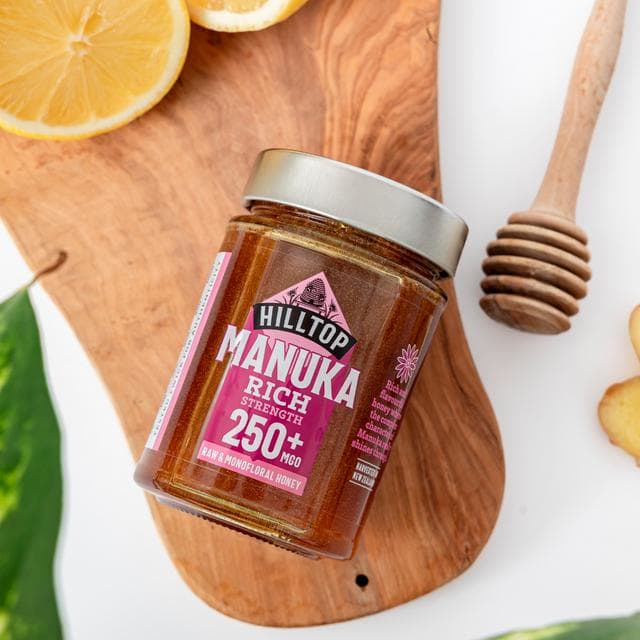 Hilltop 225g Manuka Raw & Monofloral 250 + MGO Honey - gallery image 2