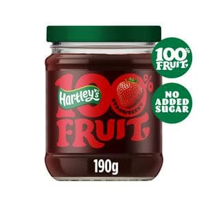 Hartley's 190g 100% Strawberry Fruit Spread