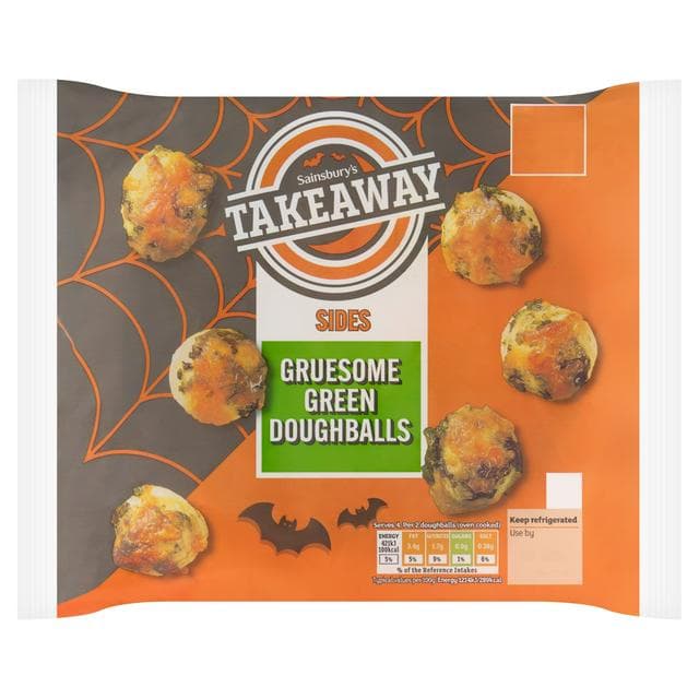 Sainsbury's 130g Gruesome Green Doughballs - gallery image 1