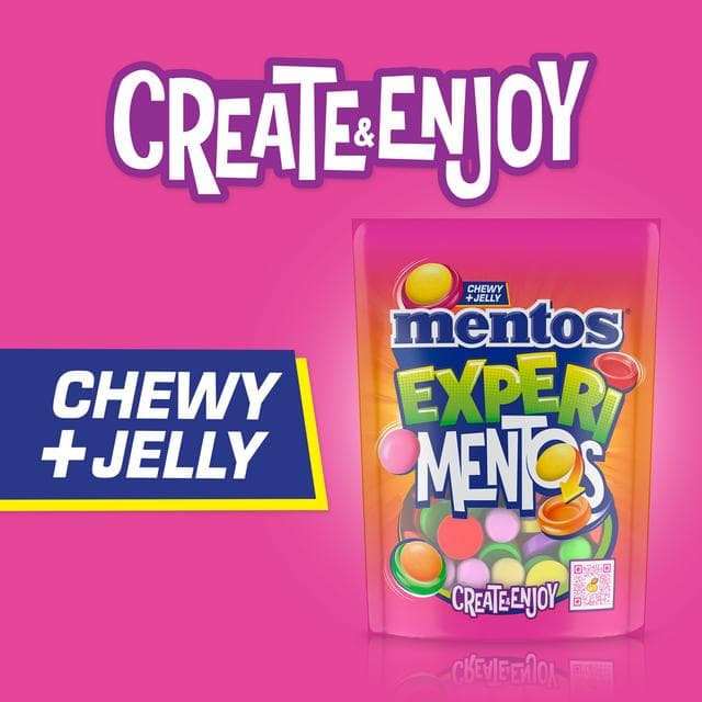 Mentos 150g Experimentos Chewy + Jelly Sweets - gallery image 2