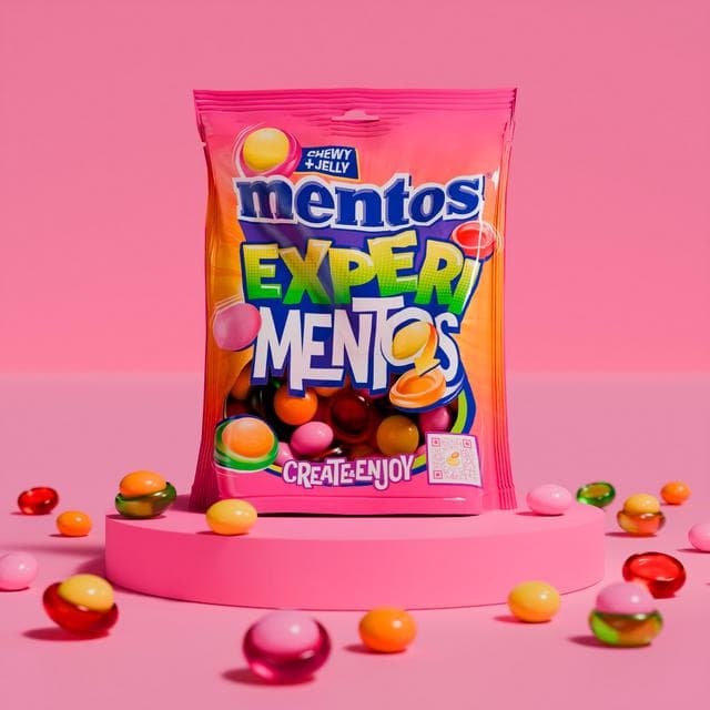 Mentos 150g Experimentos Chewy + Jelly Sweets - gallery image 3