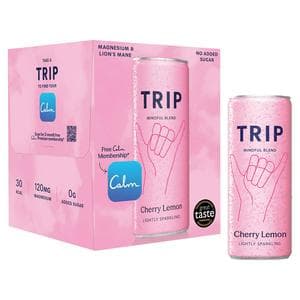 TRIP 4 x 250ml Cherry Lemon Can