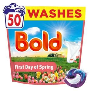 Bold 50 Washes First Day of Spring Liquid Capsule Pods