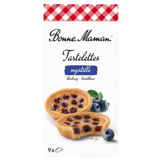 Bonne Maman 9 x Blueberry Tartelettes 135g - gallery image 1