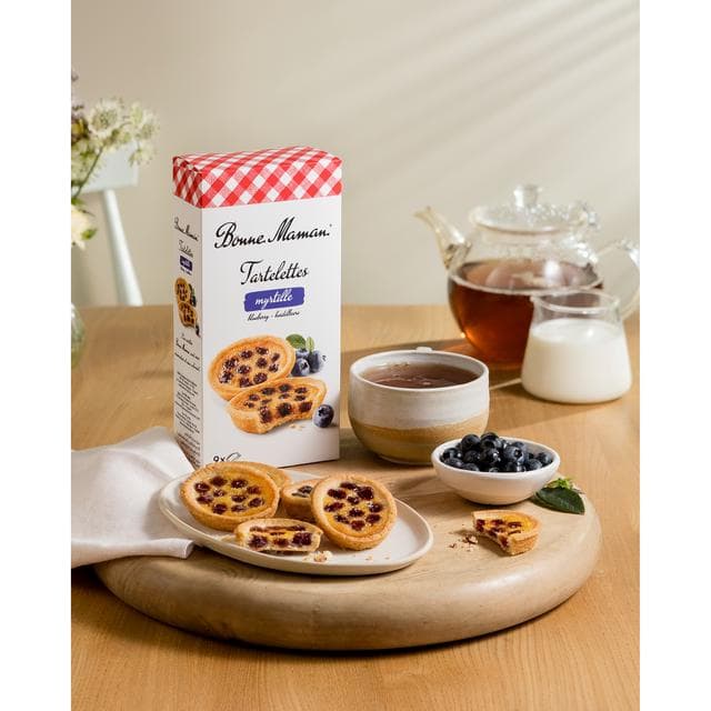Bonne Maman 9 x Blueberry Tartelettes 135g - gallery image 2