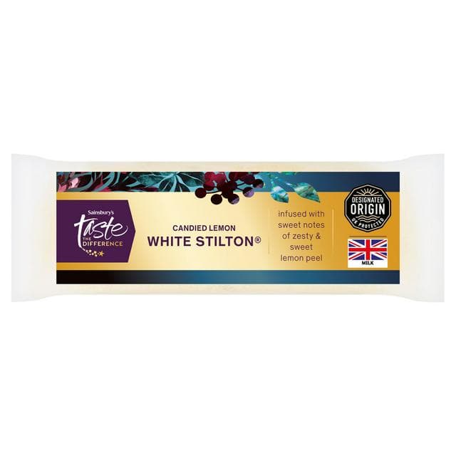 Sainsbury's 200g White Stilton & Lemon Cheese, Taste the Difference - gallery image 1