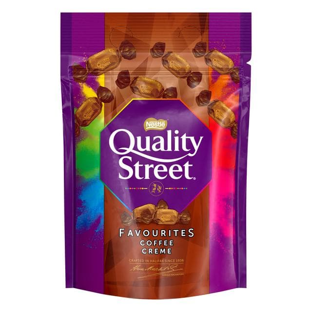 Quality Street Favourites 281g Coffee Creme Chocolates Pounch - gallery image 2