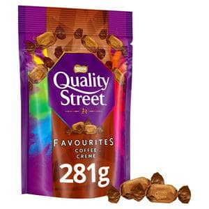 Quality Street Favourites 281g Coffee Creme Chocolates Pounch