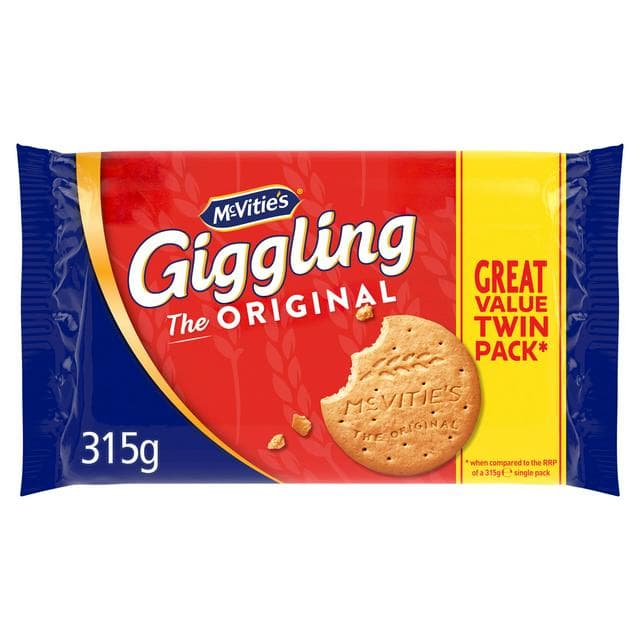 McVitie's Digestives 2 x 315g Original Twin Pack Biscuits - gallery image 1