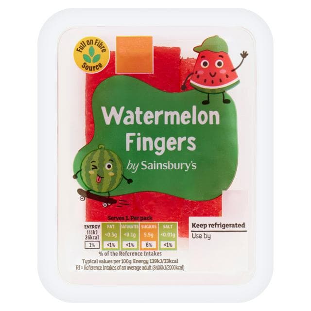 Sainsbury's 80g Watermelon - gallery image 1