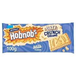 McVitie's Hobnobs 100g Oaty Milky Biscuits