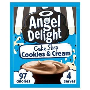 Angel Delight 59g Cake Shop Cookies & Cream Flavour Dessert Kit Mix