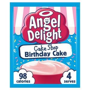 Angel Delight Cake Shop 59g Birthday Cake Flavour Dessert Mix Kit