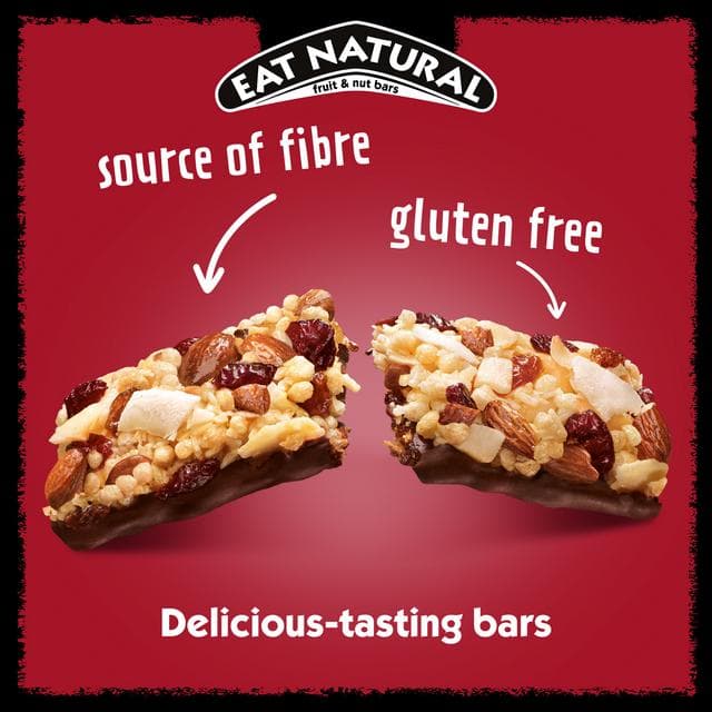 Eat Natural 40g Dark Chocolate Fruit & Nut Bars - gallery image 2