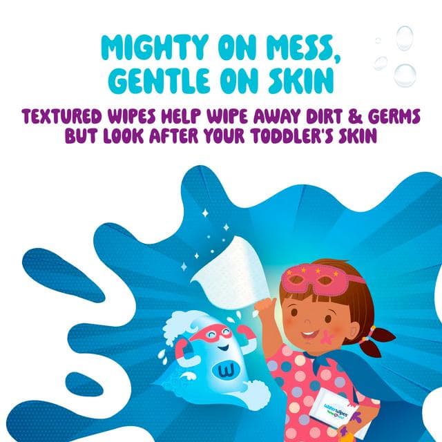 WaterWipes 40 x Hands & Faces Kids Wipes - gallery image 3