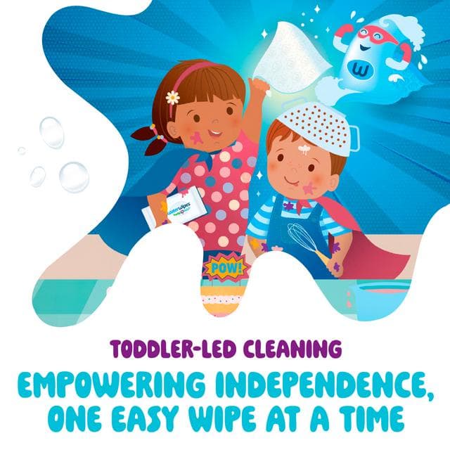WaterWipes 40 x Hands & Faces Kids Wipes - gallery image 5