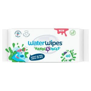 WaterWipes 40 x Hands & Faces Kids Wipes