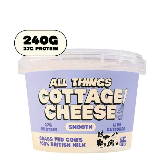 All Things 240g Smooth Cottage Cheese - gallery image 1