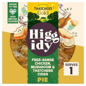 Higgidy 200g Free-Range Chicken, Mushroom & Thatchers Cider Pie
