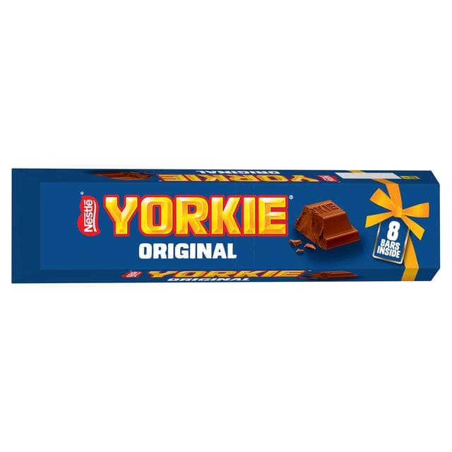 Yorkie 8 x Milk Chocolate Bar Giant Carton 368g - gallery image 2