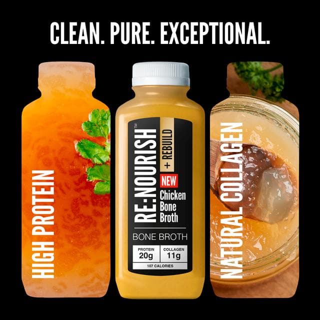 Renourish + Rebuild 500g Chicken High Protein Collagen Bone Broth - gallery image 5