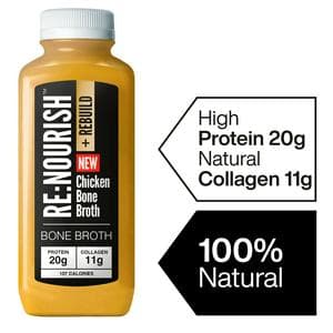 Re:Nourish +Rebuild 500g Chicken Bone Broth Soup